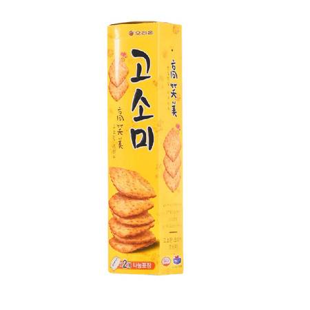 韩国进口食品好丽友高笑美饼干芝麻薄脆办公室休闲小零食70g